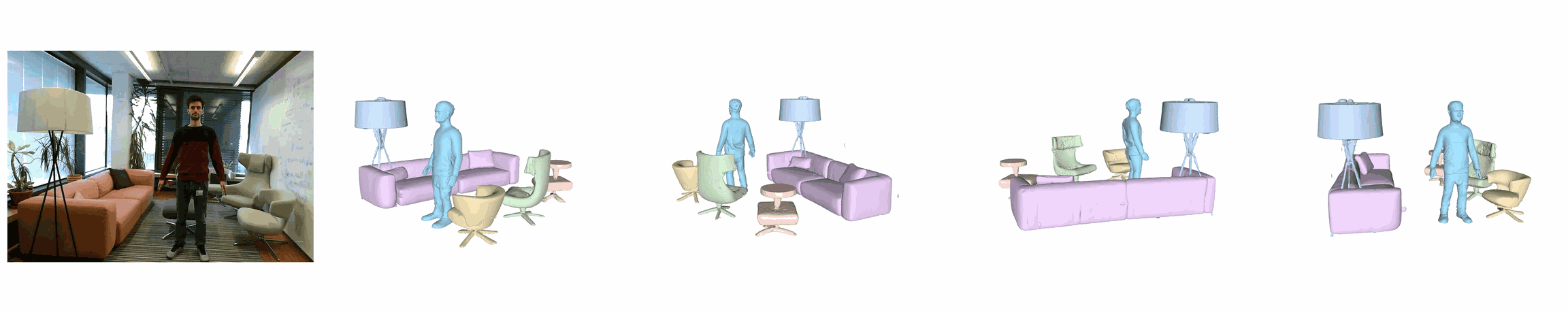 Living room scene GIF