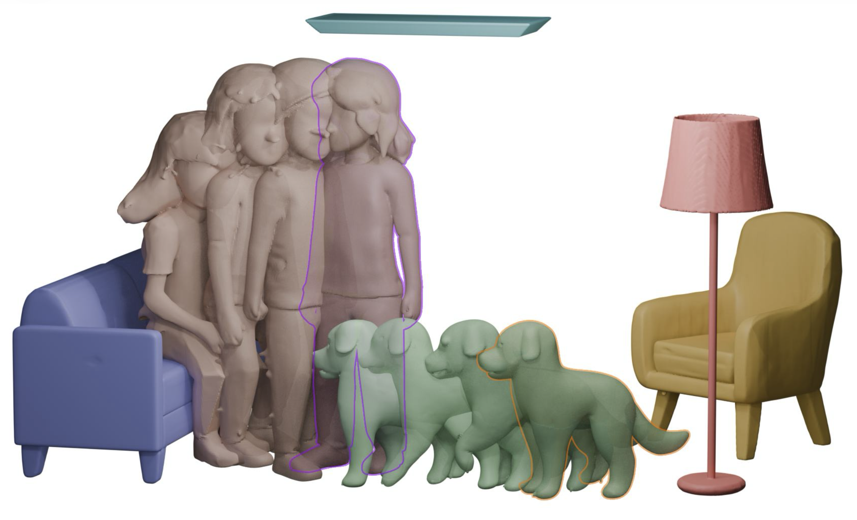 Teaser visualization